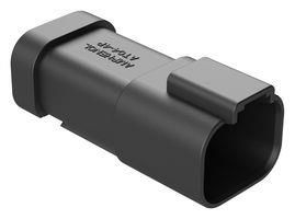 AUTOMOTIVE CONN, RCPT, 4POS, CABLE AT04-4P-EP13