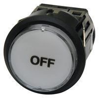 PANEL INDICATOR W/ LEGEND, RED, 22MM LB02VA002