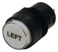 PANEL INDICATOR W/ LEGEND, RED, 16MM YB02VA004