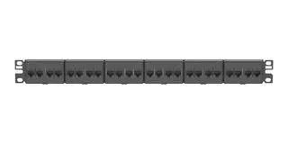 COUPLER PATCH PNL, CAT6, RJ45, 24PORT CP24688BL.