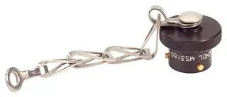 DUST CAP W/ CHAIN, PLUG, SIZE 10 MS3180-10CA