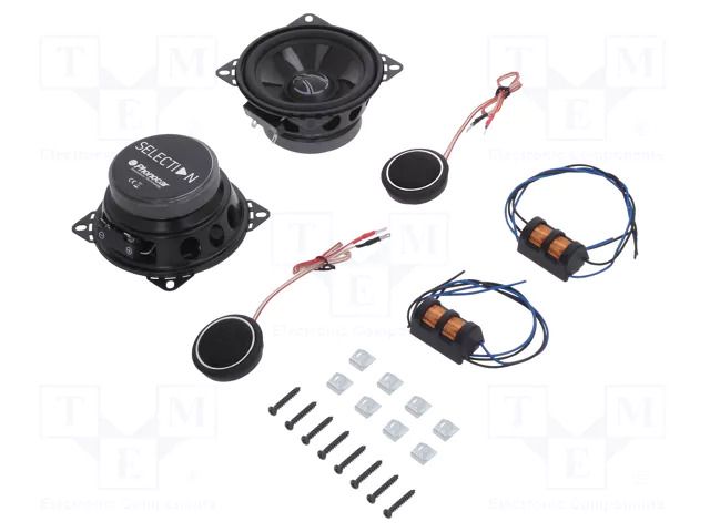Car loudspeakers set; two-way,tweeter,woofer; 100mm; 70W; 4Ω PHONOCAR PHONOCAR-02091