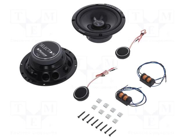 Car loudspeakers set; two-way,tweeter,woofer; 165mm; 90W; 4Ω PHONOCAR PHONOCAR-02097