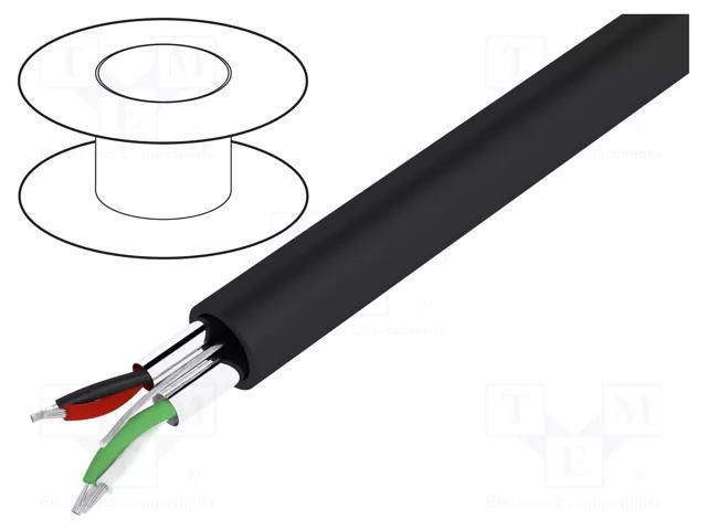 Wire; BiTsensor; 2x2x22AWG; RS485,data transmission,outdoor BITNER BITNER-LP0171