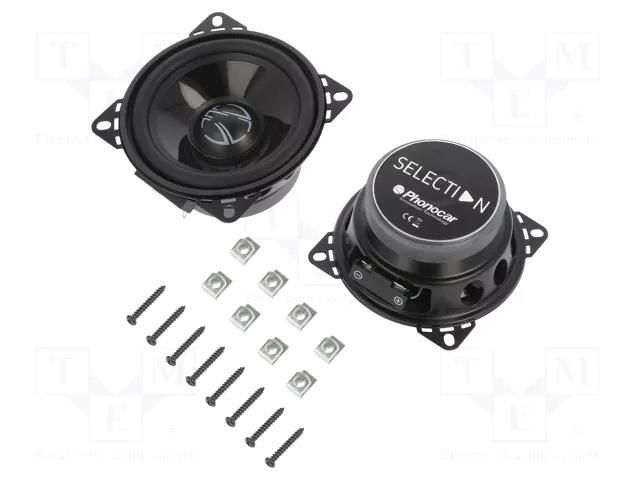 Car loudspeakers; woofer; 100mm; 50W; 80÷7700Hz; 4Ω PHONOCAR PHONOCAR-02081