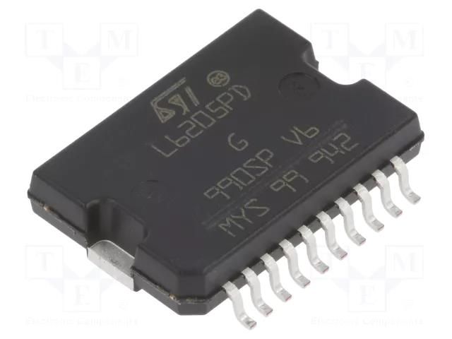 IC: driver; H-bridge; motor controller; PowerSO20; 2.8A; Ch: 4 STMicroelectronics L6205PD013TR