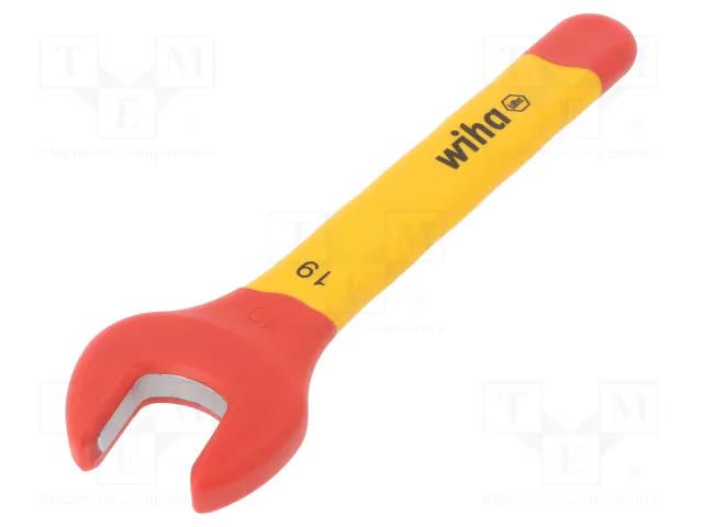 Wrench; insulated,spanner; 19mm; Overall len: 175mm WIHA WIHA.43039