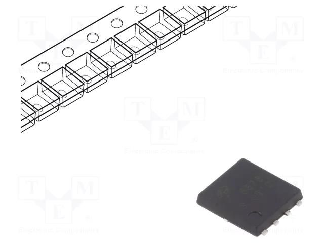 Transistor: N-MOSFET; unipolar; 30V; 25A; 10.4W; DFN5x6 ALPHA & OMEGA SEMICONDUCTOR AON6576