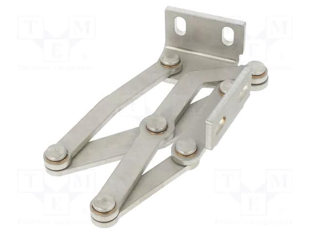 Hinge; stainless steel; 60mm; right,pivoting ELESA+GANTER GN7237-NI-60-R-MT