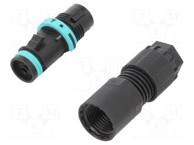 Connector: AC supply; screw terminal; female; TH381; 10A; 400V TECHNO THB.381.B3E