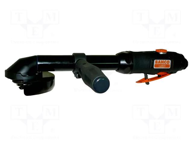 Extended cutting grinder; pneumatic; 6.3bar; 105l/min; 88dBA BAHCO SA.BP111E