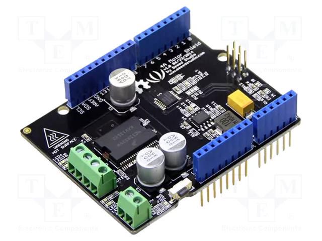 Arduino shield; prototype board; Comp: MC33932; DC motors SEEED STUDIO SEEED-105030004