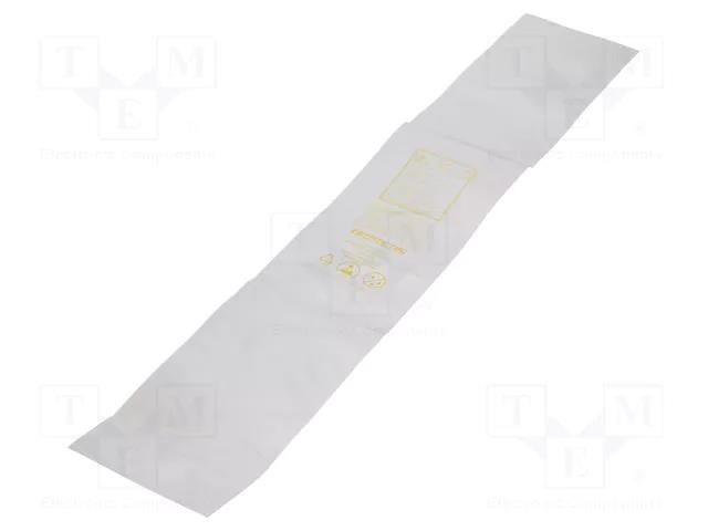 Protection bag; ESD; L: 660mm; W: 152mm; Thk: 100um; 100pcs. STATICTEC PRT-STP40152660