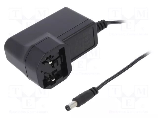 Power supply: switching; mains,plug-in; 5VDC; 1.2A; 6W; 70% MEAN WELL GEM06I05-P1J