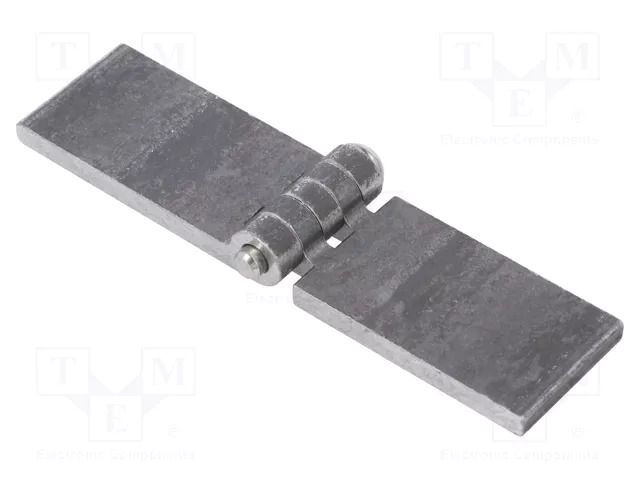 Hinge; Width: 120mm; steel; H: 30mm; without coating,for welding ELESA+GANTER GN1366ST120-30A-BL