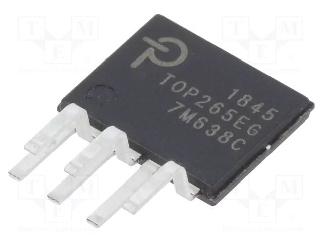 IC: PMIC; AC/DC switcher,SMPS controller; 59.4÷145kHz; eSIP-7C POWER INTEGRATIONS TOP265EG