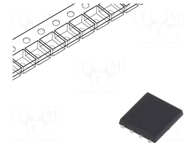 Transistor: N-MOSFET; unipolar; 30V; 63.5A; 19.2W; DFN5x6 ALPHA & OMEGA SEMICONDUCTOR AON6572