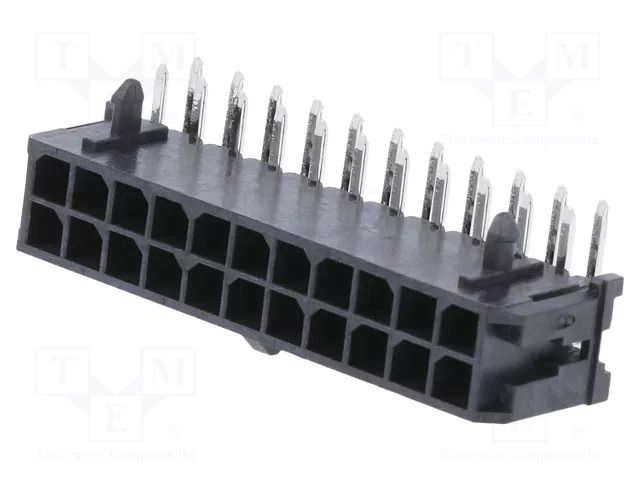 Connector: wire-board; socket; male; PIN: 22; Micro-Fit 3.0; THT MOLEX MX-43045-2200