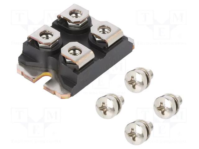 Module: diode; double independent; 600V; If: 100Ax2; ISOTOP; screw STMicroelectronics STTH200L06TV1