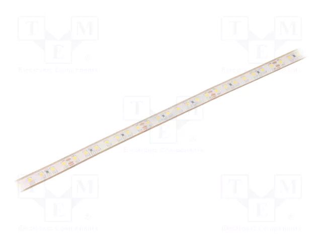 LED tape; white neutral; LED/m: 112; 10mm; IP68; 120°; 12W/m; 24VDC FOSE SPE-112-68-NW-24