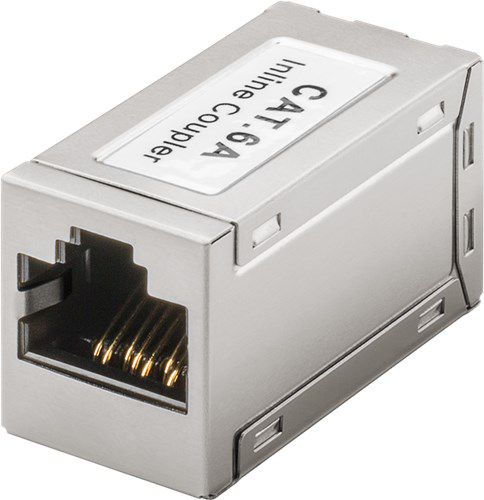 RJ45 Modular Coupler, CAT 6A - 2x RJ45 female (8P8C) 72499