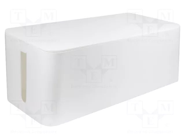 Cable box; white; W: 157mm; L: 407mm; H: 133.5mm LOGILINK PC-KAB0063