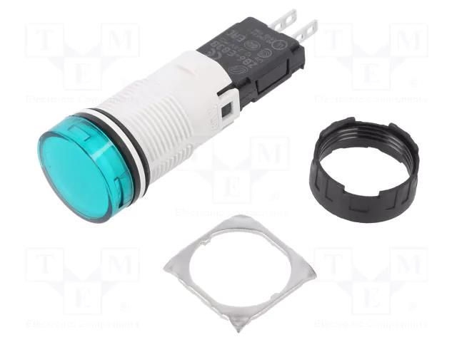 Control lamp; 16mm; Harmony XB6; -25÷70°C; Illumin: LED; Ø16mm SCHNEIDER ELECTRIC XB6AV3BB