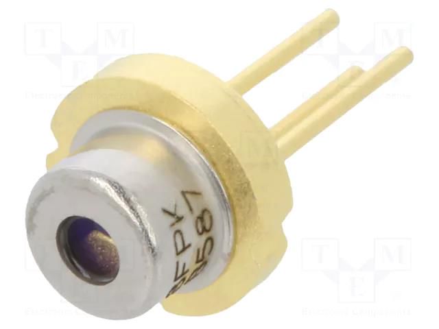 Diode: laser; 770÷790nm; 10mW; 11/28; THT; 1.9÷2.2VDC; infrared Laser Components ADL-78101TL