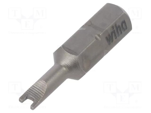 Screwdriver bit; spanner; SP4; Overall len: 25mm; STANDARD WIHA WIHA.27064