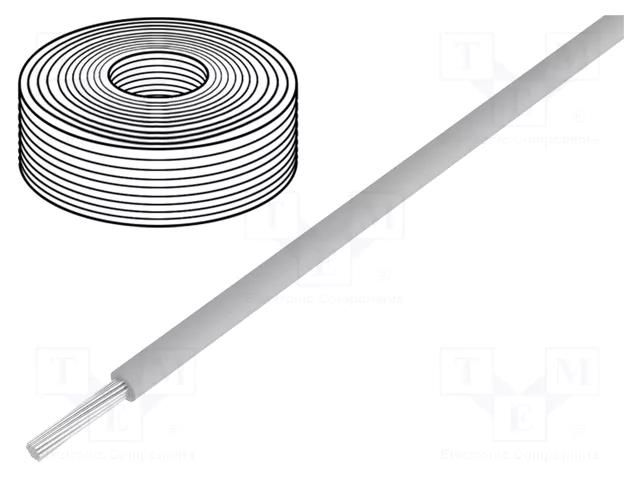 Wire; LifY-Toy; stranded; Cu; 0.04mm2; PVC; grey; 60V; 10m; Class: 5 DONAU ELEKTRONIK D-112-9