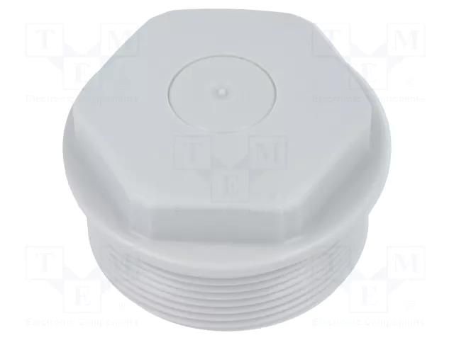 Stopper; M40; 1.5; IP54; polyetylene; grey; WN; Thread: metric HUMMEL HUMMEL-1282400050