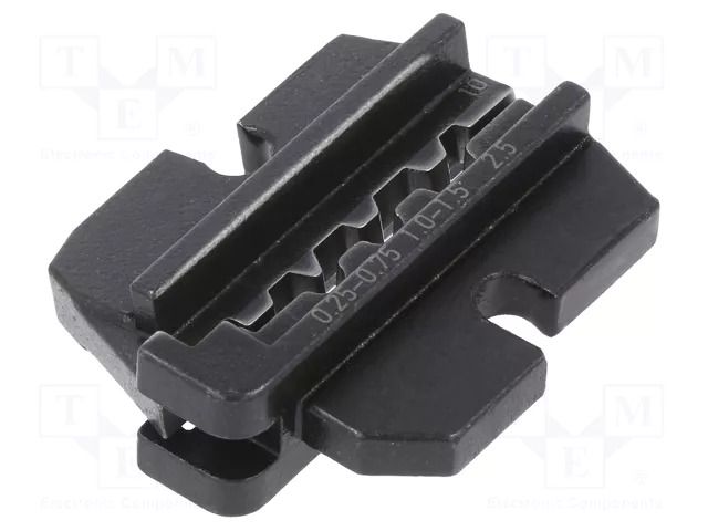 Crimping jaws; insulated terminals; 0.75÷2.5mm2 KNIPEX KNP.974910