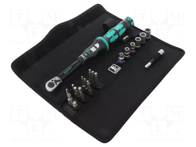 Wrench; torque; 290mm; 2.5÷25Nm; Mounting: 1/4" WERA WERA.05130110001