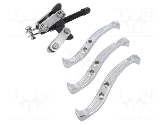 Bearing puller; 150mm; 3-armig,inner,external; 6" YATO YT-2513