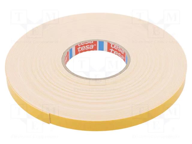 Tape: fixing; W: 15mm; L: 25m; Thk: 1.1mm; double-sided; acrylic; 200% TESA TESA-4957-15-25M