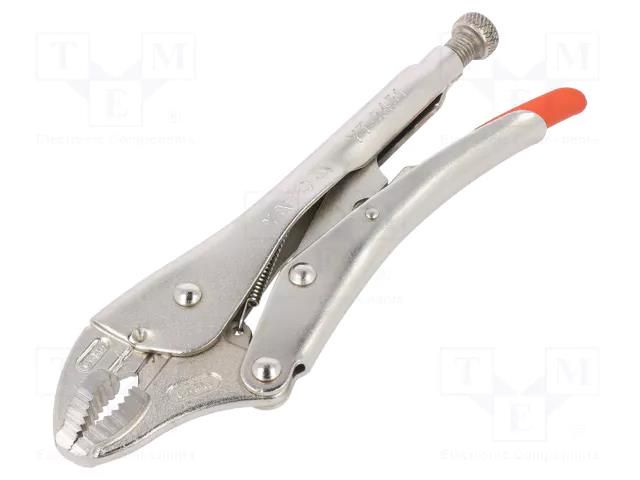 Pliers; Morse's,locking; 250mm; molybdenum steel YATO YT-2451