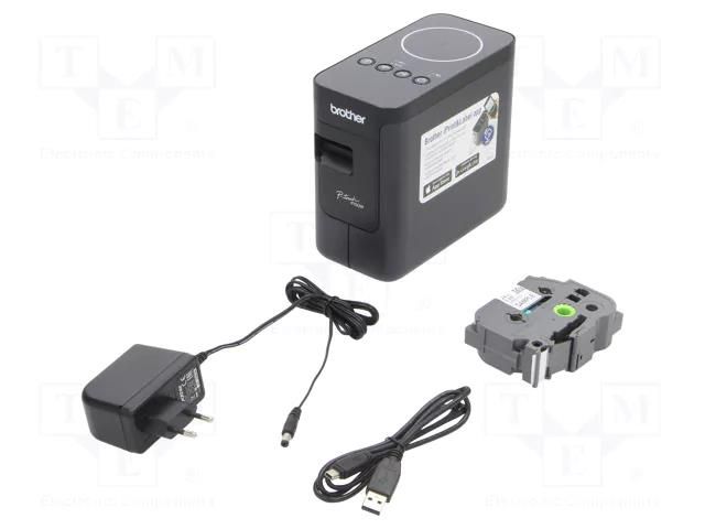 Label printer; Interface: USB,WiFi; Resolution: 180dpi; 30mm/s BROTHER BR-PTP750W