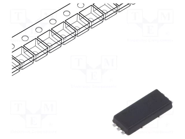 Transistor: N-MOSFET x2; unipolar; 20V; 8A; 1W; DFN6; common drain ALPHA & OMEGA SEMICONDUCTOR AON5820