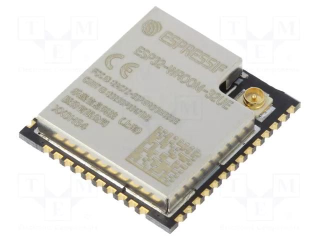 Module: IoT; Bluetooth Low Energy,WiFi; SMD; 18x19.2x3.2mm; U.FL ESPRESSIF ESP32-WROOM-32UE-8