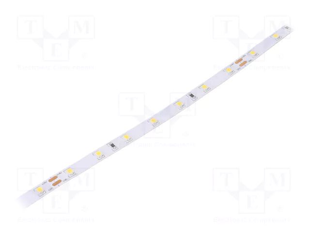 LED tape; white neutral; LED/m: 56; 8mm; IP20; 120°; 6W/m; CRImin: 80 FOSE SPE-56-NW-24