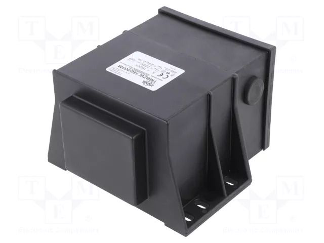 Transformer: encapsulated; 160VA; 230VAC; 24V; 6.67A; screw type INDEL TMBZW160/003M
