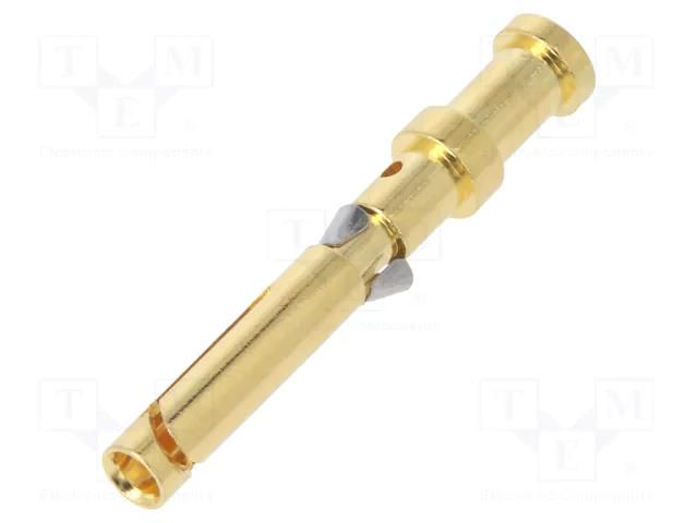 Contact; female; copper alloy; gold-plated; 0.5mm2; 20AWG; bulk DEGSON ELECTRONICS 10A-GF-0.5
