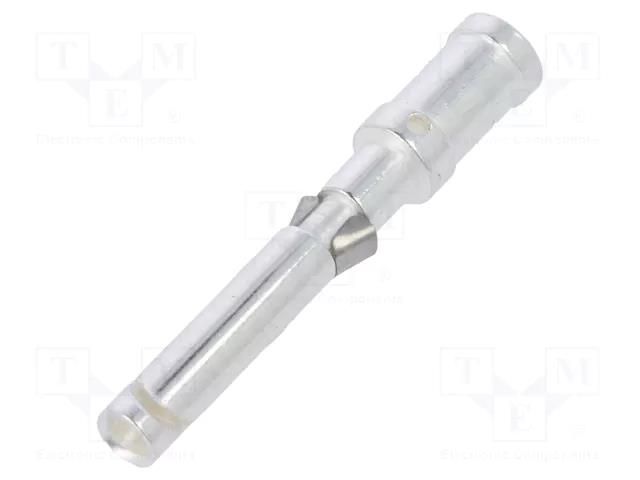 Contact; female; copper alloy; silver plated; 2.5mm2; 14AWG; bulk DEGSON ELECTRONICS 10A-SF-2.5