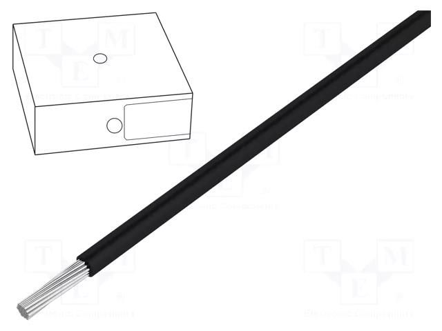Wire; ÖLFLEX® WIRE MS 2.2; stranded; Cu; 16mm2; PVC; black; 100m LAPP MS-SC2.2-16BK