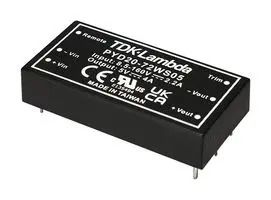 DC-DC CONVERTER, 24/-24V, 0.417/-0.417A PYD20-72WD24