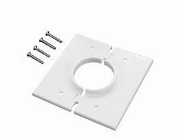 WALL PLATE, DUAL GANG, WHITE 2GSWH