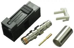 RF CONNECTOR, SMB, STRAIGHT JACK, CABLE FA1-NASJ-C04-0