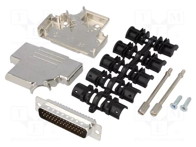 Connector: D-Sub HD; PIN: 44; plug; male; soldering; for cable ENCITECH D45ZK25-HDP-K