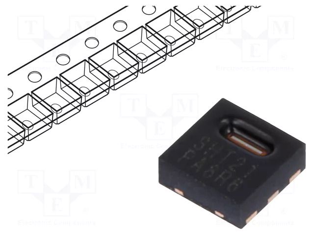 Sensor: temperature and humidity; 0÷100%RH; -40÷125°C; DFN6; SHT SENSIRION SHT21P