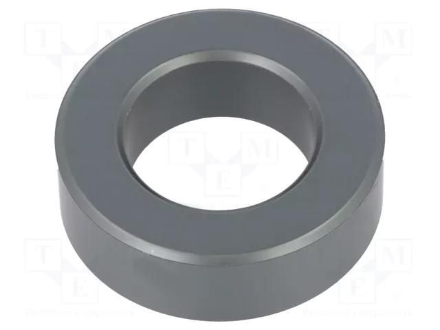 Ferrite: toroidal; Øint: 25.5mm; Øout: 48mm; Core mat: MnZn; 10MHz KEMET ESD-R-47